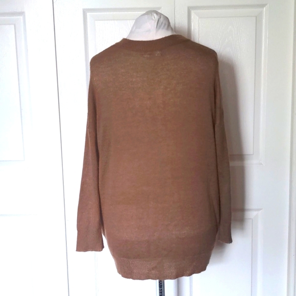 Oak + Fort Loose Brown Sweater - Picture 3 of 7